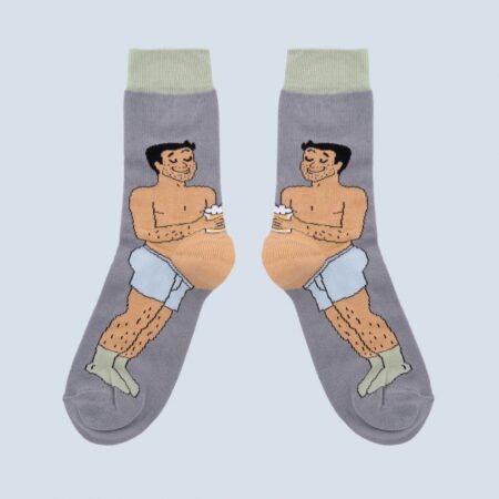 Man Beer Belly socks