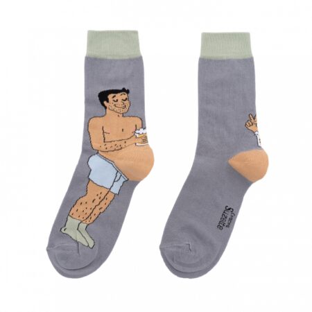 Man Beer Belly socks