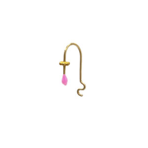 Barry gold pink earrings