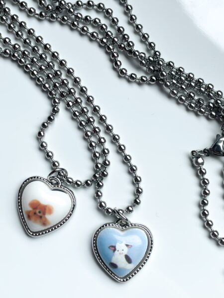 My cute heart necklace
