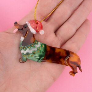 Dachshund Christmas decoration