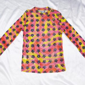 Ζέμπρα - Μαργαρίτες μπλούζα με διαφάνεια