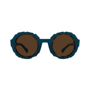 The Le Corbusier γυαλιά ηλίου - πετρόλ