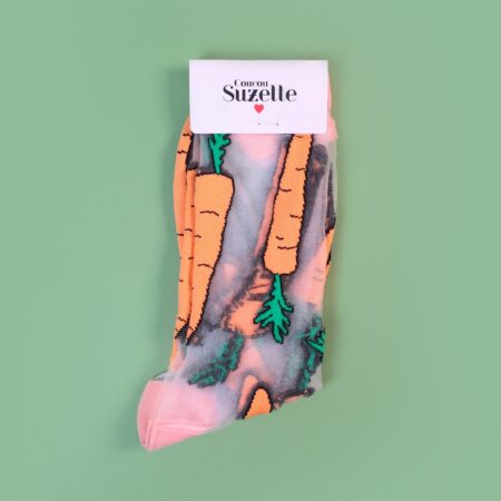 Carrot sheer socks