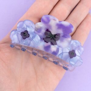 Pansy hair claw