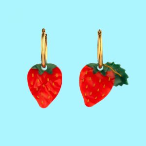 Φράουλα σκουλαρίκια