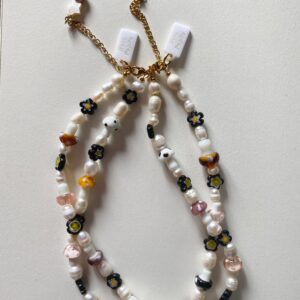 Mushrooms necklace