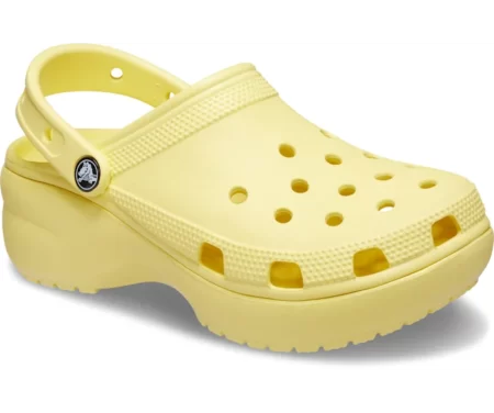 Crocs classic platform clog - banana