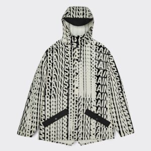 Rains jacket pre - black/fossil monogram