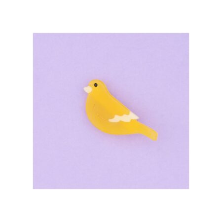 Canary mini hair clip