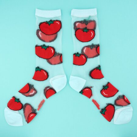 Tomato sheer socks