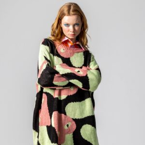 Fred knitted jumper - queen of hearts