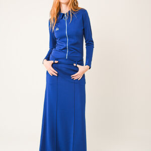 Grace maxi skirt - royal blue