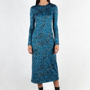 Akemi long dress - royal blue