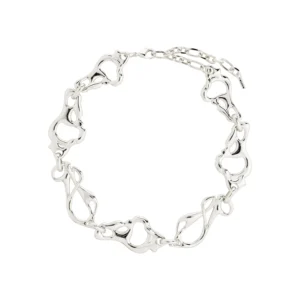 Starlight necklace silver-plated