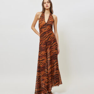 Loren printed dress - animal