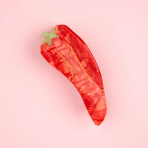 Chilli pepper hair claw