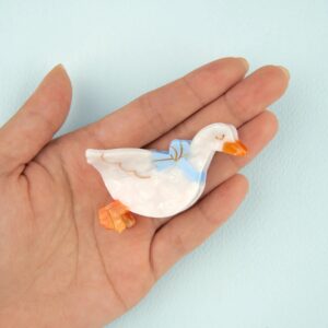 Χήνα μίνι κλιπ για τα μαλλιά