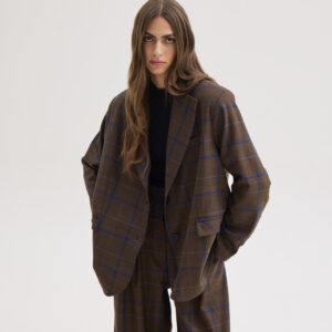 Beth blazer - plaid