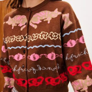 Abyssin cardigan ice brown
