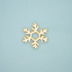 Snowflake pin