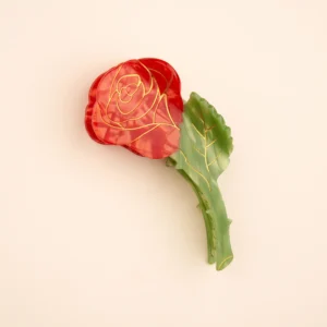 Τριαντάφυλλο κλιπ για τα μαλλιά