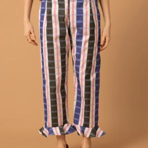 Jazzy frill pants - blue