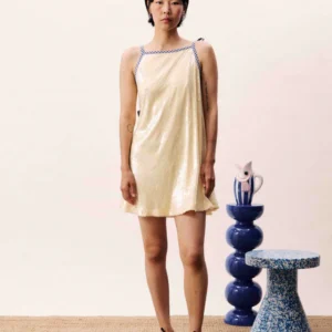 Trancoso dress -pale yellow