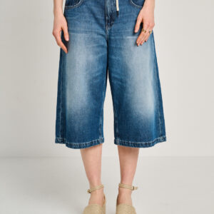 Emma blue jean Bermuda