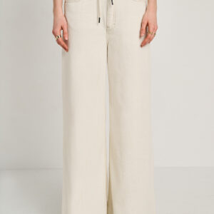 Lovely Wide Leg Fit beige jean