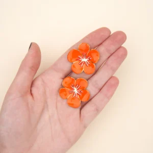 Nasturtium Earrings