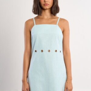 Stripped mini dress