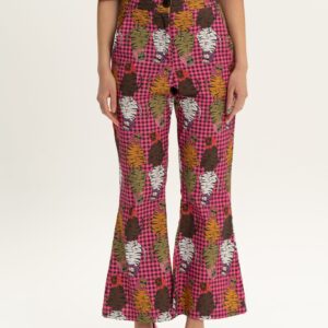Cat ladies gossip flare trousers
