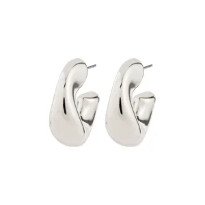 JENNINGS hoop earrings silver-plated JENNINGS hoop earrings silver-plated