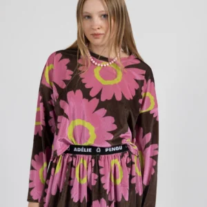 Minnie crop top - margaritas choco