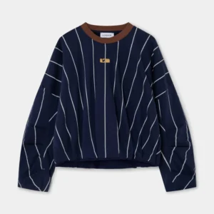 Kelly ριγέ μπλε sweatshirt