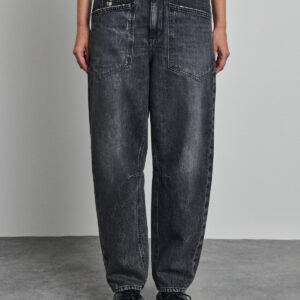 Silvia denim pants - grey