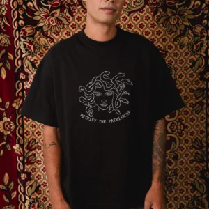 Petrify the Patriarchy T-shirt - black